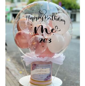 Hộp Quà Bong Bóng Kéo Tiền/ Kéo Ảnh M3