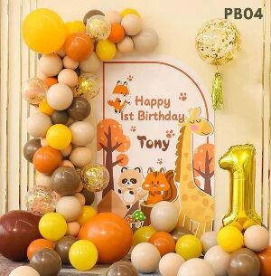 Set Sinh Nhật Chủ Đề Animal PB04