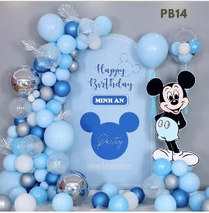 Set Sinh Nhật Chủ Đề Mickey PB14