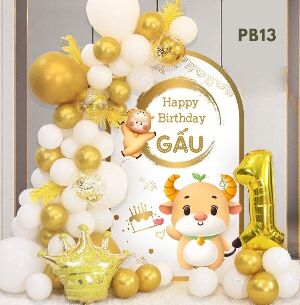 Set Sinh Nhật Bé Tuổi Sửu PB13