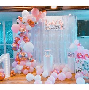 Set Trang Trí Trọn Gói CB06 Tone Hồng