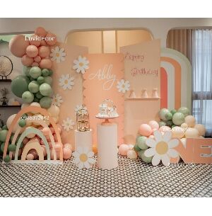 Set Trang Trí Cao Cấp Chủ Đề Hoa Daisy