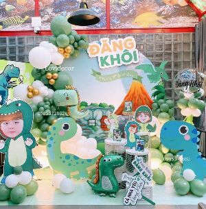 Set Trang Trí Chủ Đề Khủng Long