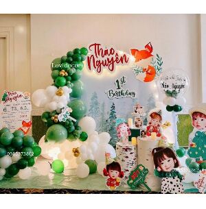 Set Trang Trí Sinh Nhật Bé Thảo Nguyên