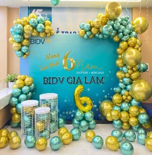 Set Trang Trí Sinh Nhật BIDV 