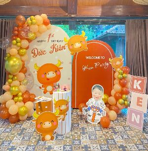 Set Trang Trí Chủ Đề Tuổi Trâu M2