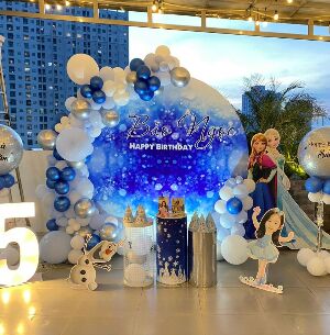 Set Trang Trí Cao Cấp Chủ Đề ELSA