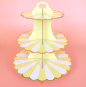 Kệ Bánh CupCake Vân Ánh Kim - Nhiều Màu