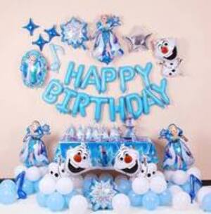 Set Bóng Sinh Nhật Elsa MS08