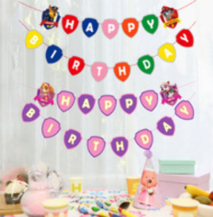 Dây Happy Birthday Chó cứu hộ Paw Patrol