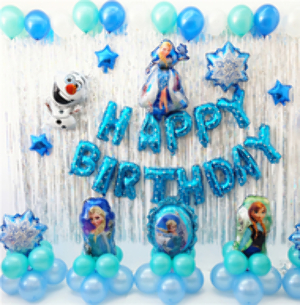 Set Bóng Sinh Nhật Elsa ME83
