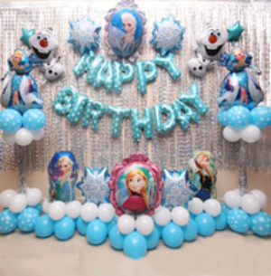 Set Bóng Sinh Nhật Elsa ME05